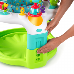 Centru de joaca cu activitati 2 in1 Bright Starts Lights Activity Gym cu salteluta  lumini si sunete